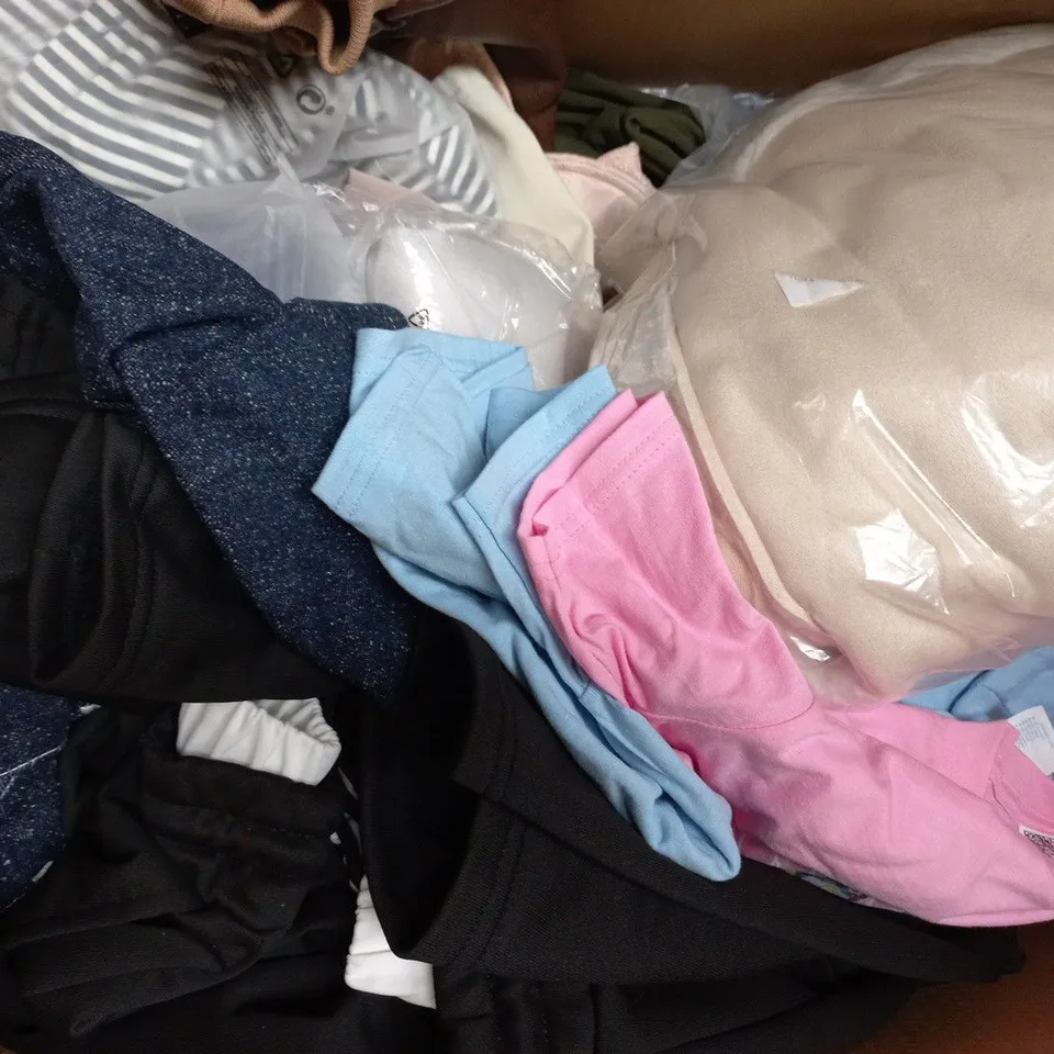 APPROXIMATELY 20 ASSORTED CLOTHING AND FASHION PRODUCTS IN VARIOUS STYLES AND SIZES - COLLECTION ONLY