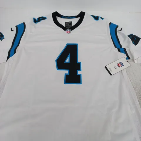 NFL MCMILLAN #4 WHITE FOOTBALL JERSEY (NIKE) – ADULT - LARGE