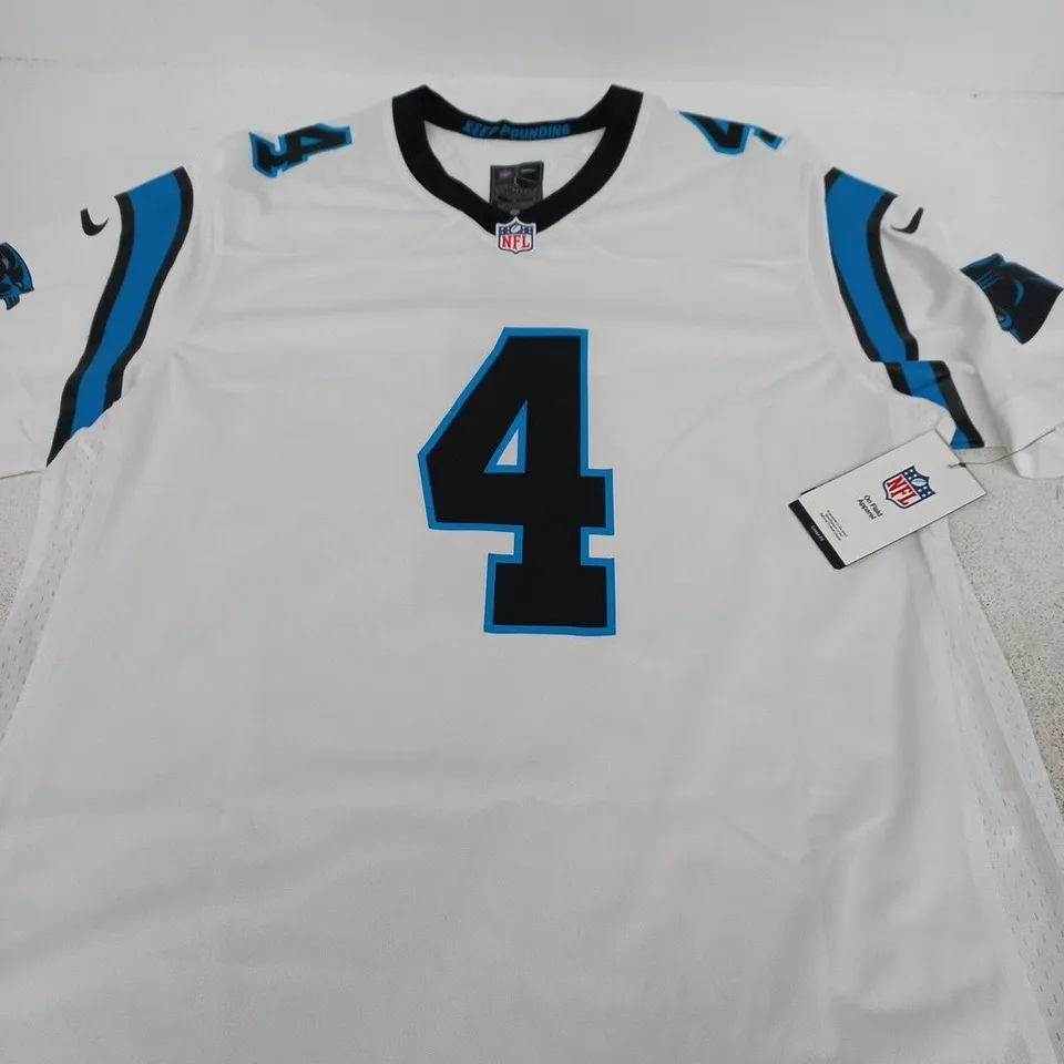NFL MCMILLAN #4 WHITE FOOTBALL JERSEY (NIKE) – ADULT - LARGE 