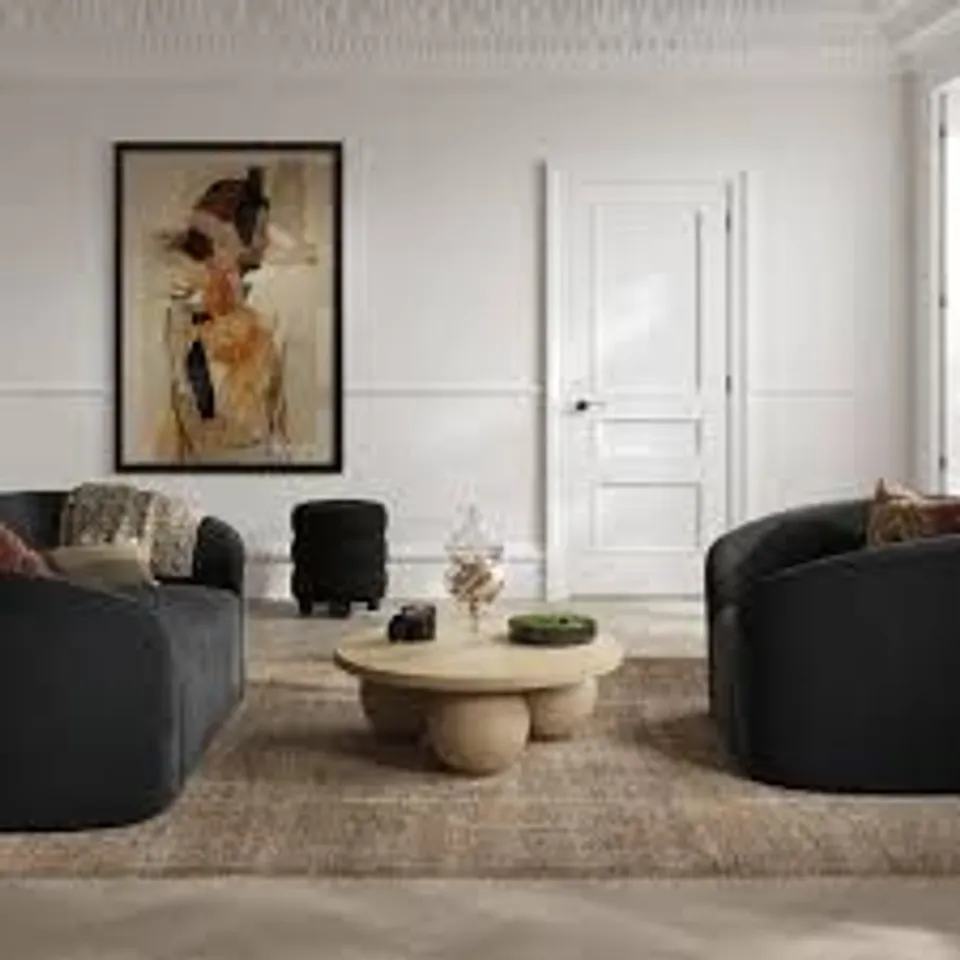 BOXED KENJI CALICO COFFEE TABLE (1 BOX)