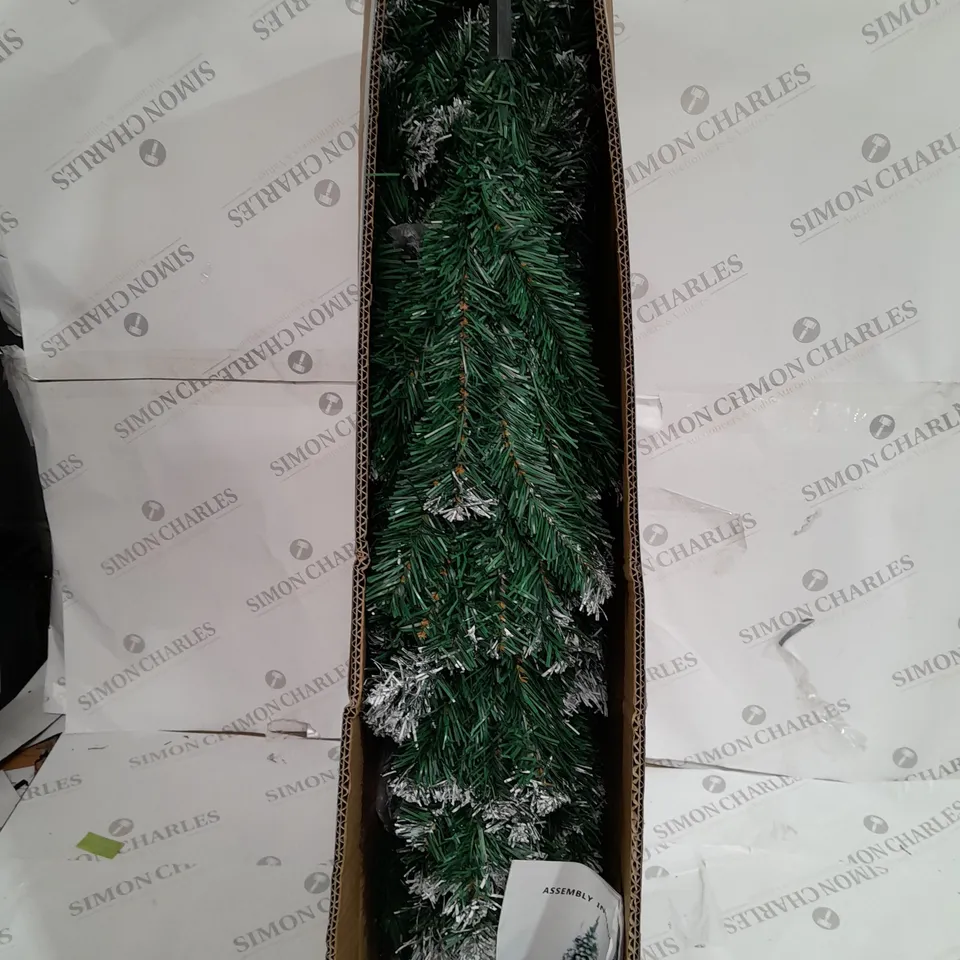 BOXED SNOW EFFECT CHRISTMAS TREE