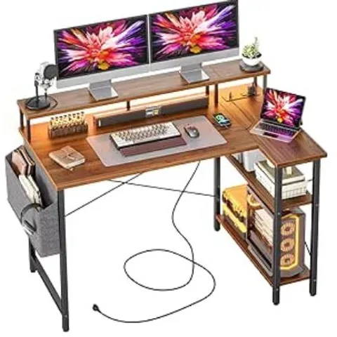 BOXED BEXEVUE L SHAPED DESK - COLLECTION ONLY 