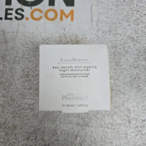 EXCELLENCE BEE VENOM ANTI-AGEING NIGHT MOISTURISER – 50 ML, BOXED