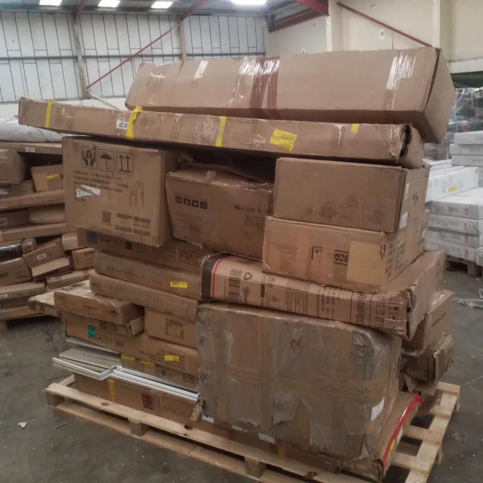 PALLET CONTAINING ASSORTED INCOMPLETE FLATPACK FURNITURE