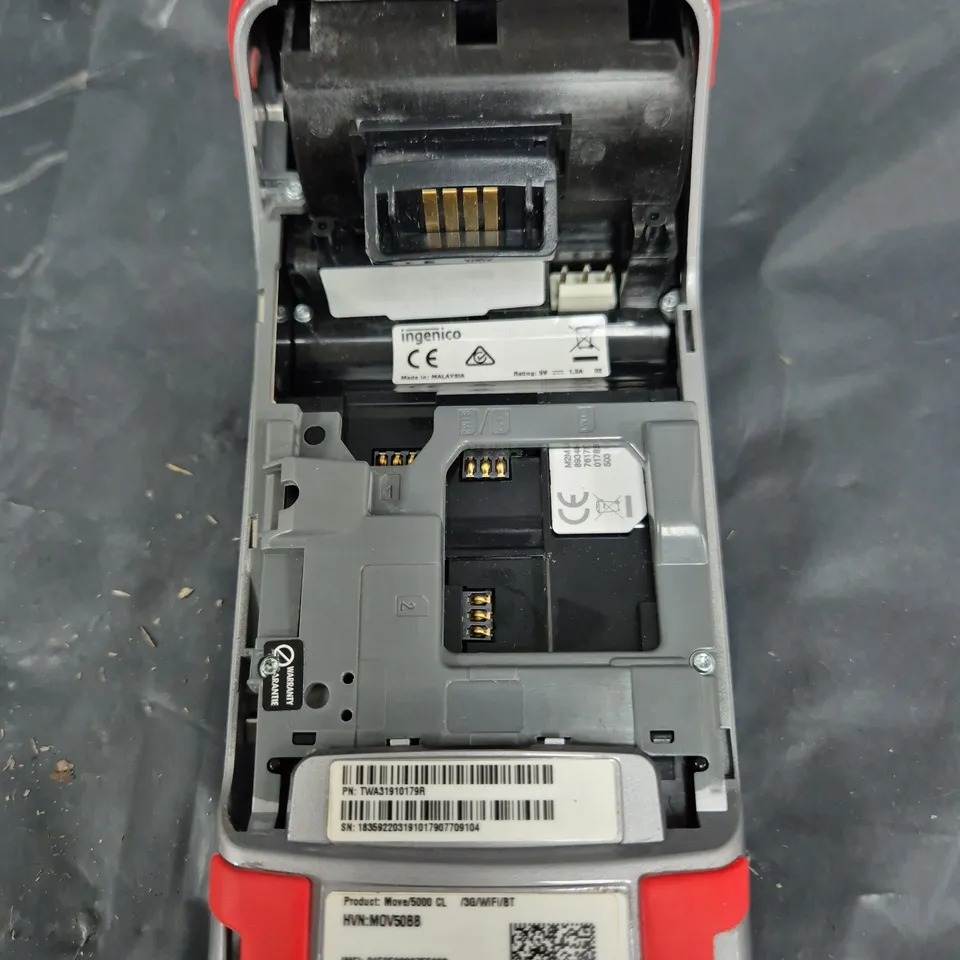 INGENICO MOVE/5000 CREDIT CARD TERMINAL