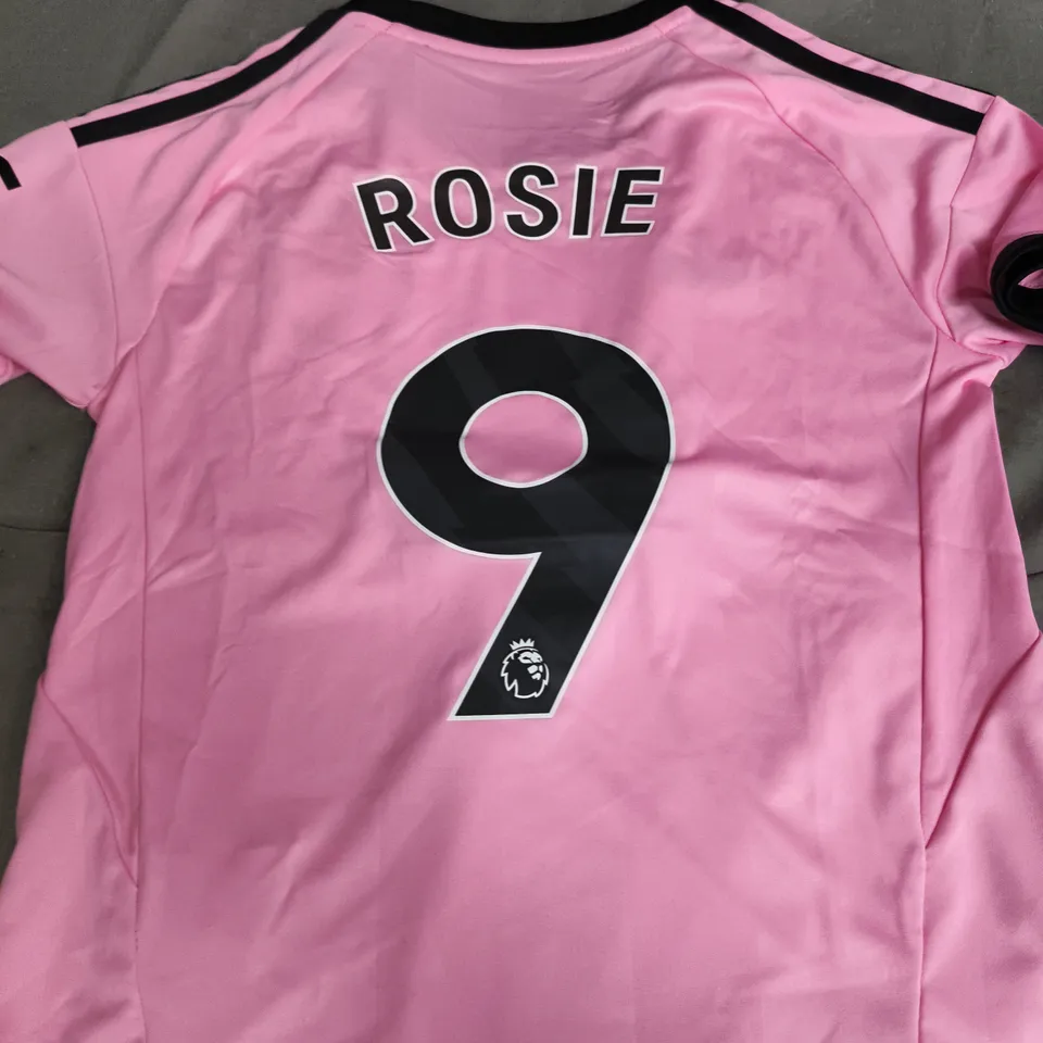 KIDS MANCHESTER UNITED FC AWAY JERSEY - PERSONALISED - SIZE 20