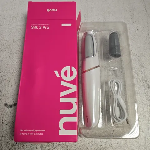 BOXED NUVE SILK 3 PRO CALLUS REMOVER