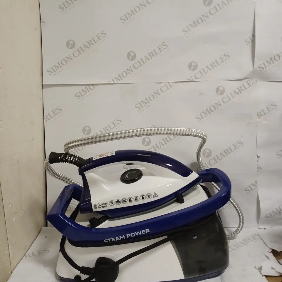 RUSSELL HOBBS STEAM GENERATOR IRON - PURPLE/WHITE