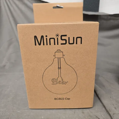 BOXED AND SEALED VALUELIGHTS VINTAGE STYLE 2W LED BC B22 BAYONET CAP WORD SCRIPT DESIGN CLEAR LIGHT BULB