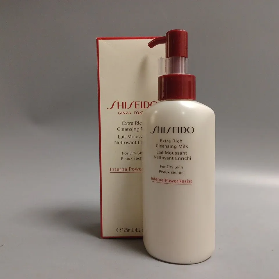 BOXED SHISEIDO EXTRA RICH CLEANSING MILK (125ml)