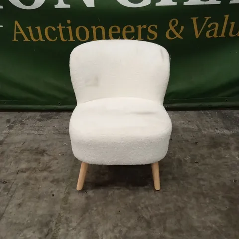 EVIE TEDDY ACCENT CHAIR - NATURAL