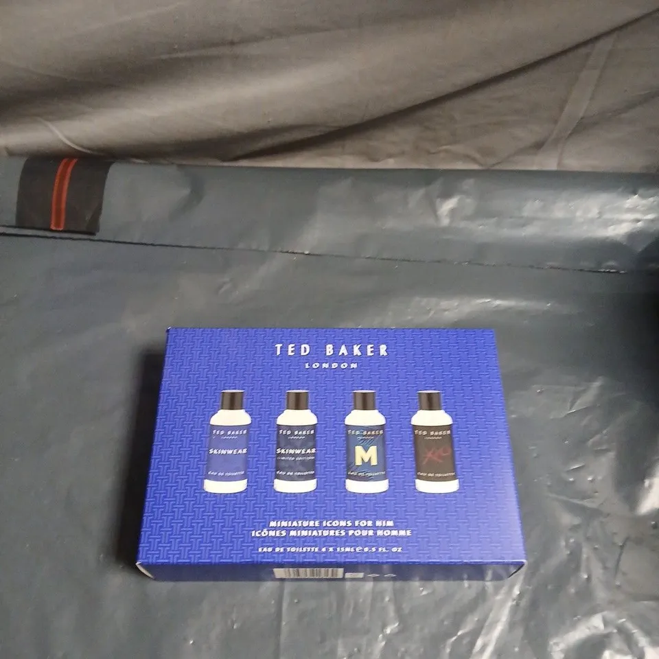 TED BAKER LONDON MINIATURE ICONS FOR HIM – FRAGRANCE SET (4 X MINI BOTTLES)