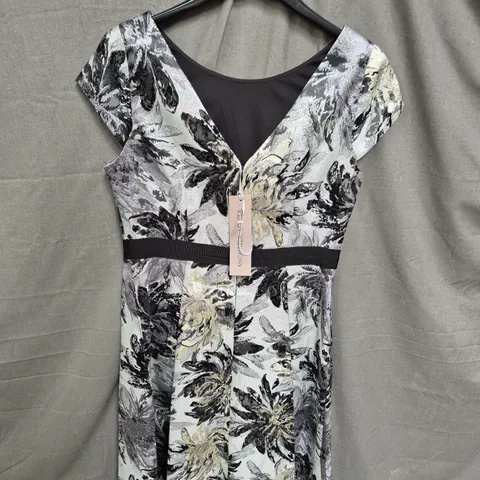 WOMEN'S FLORAL PRINT DRESS – SIZE 12
