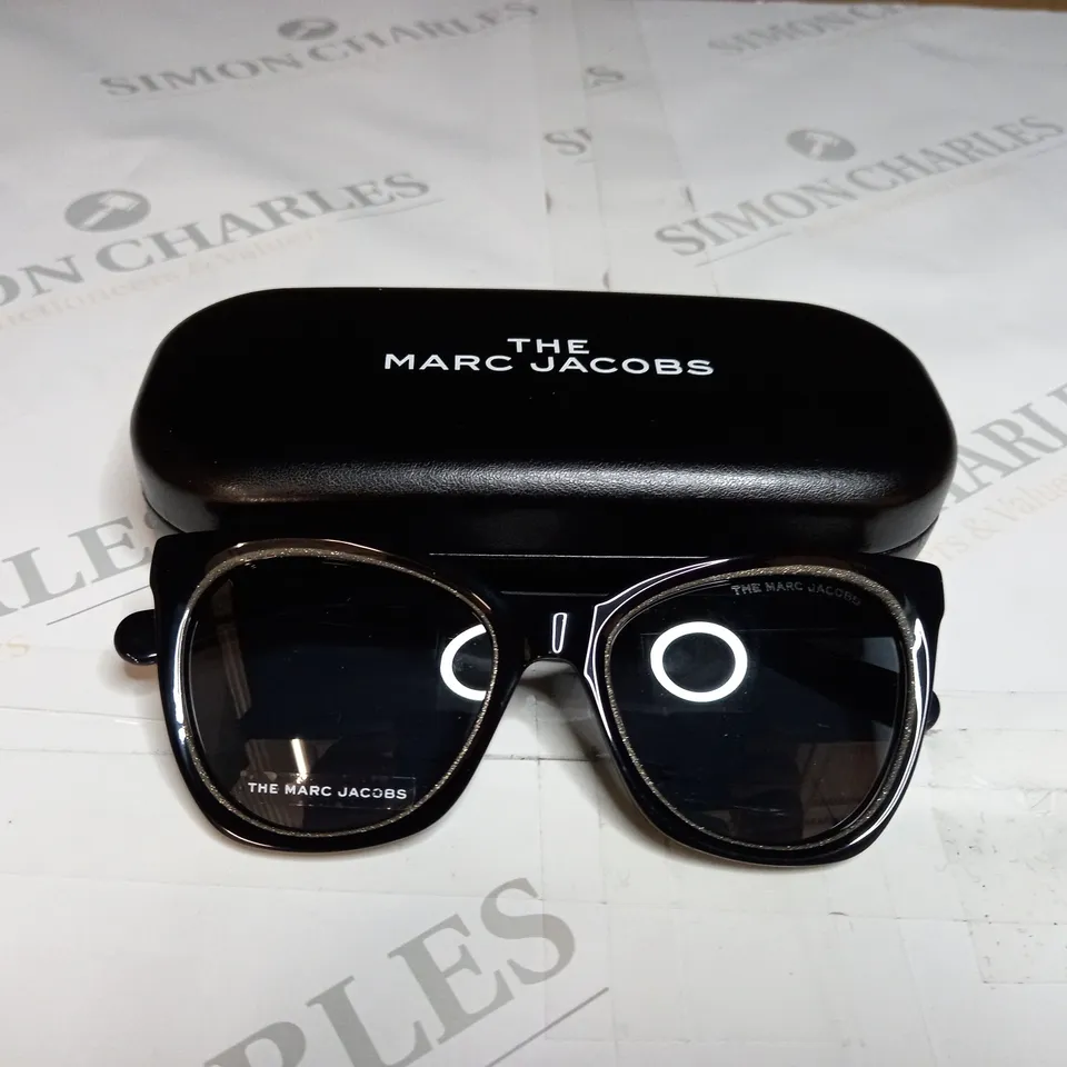 MARC JACOBS WOMENS CAT EYE BLACK SUNGLASSES