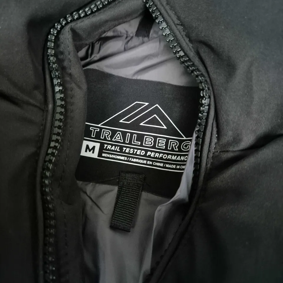 TRAILBERG LAAX COAT IN BLACK - MEDIUM