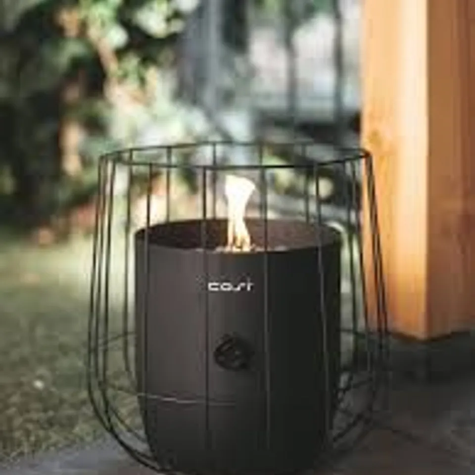 PACIFIC LIFESTYLE COSISCOOP BASKET LANTERN - BLACK