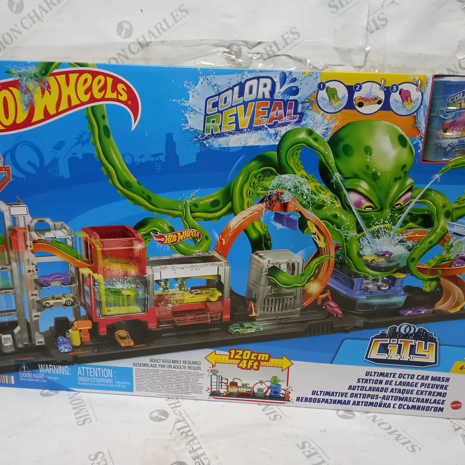 BOXED HOT WHEELS CITY ULTIMATE OCTO CAR WASH