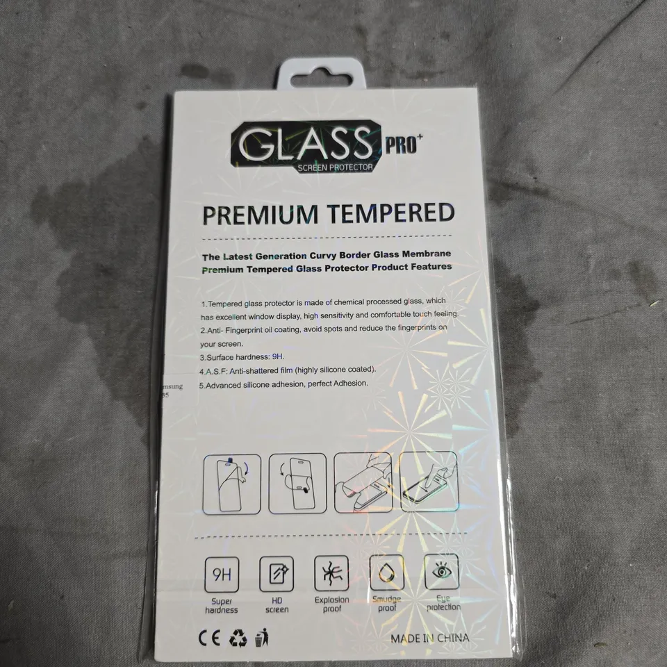 BOX OF APPROXIMATELY 20 GLASS PRO PREMIUM TEMPERED GLASS SCREEN PROTECTION