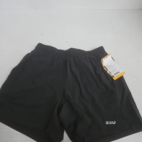 2XU AERO 5 INCH SHORTS – BLACK, SIZE M