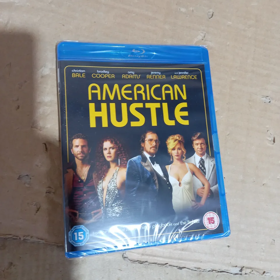 SEALED 'AMERICAN HUSTLE' BLU-RAY DISK