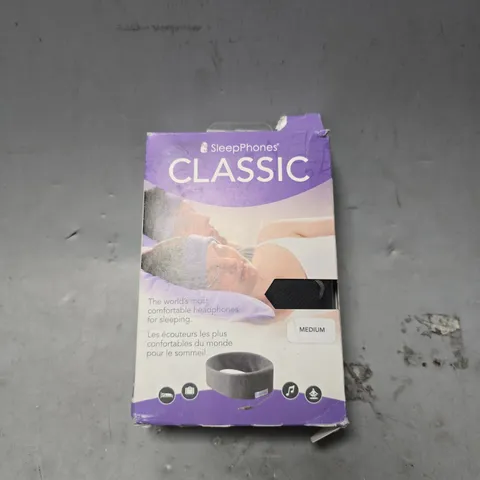BOXED SLEEP PHONES CLASSIC - MEDIUM