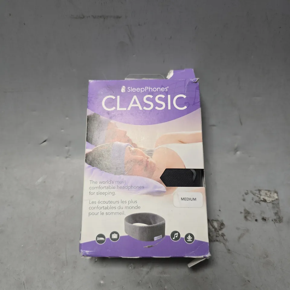 BOXED SLEEP PHONES CLASSIC - MEDIUM