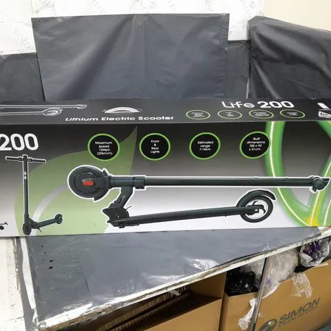 BOXED LI-FE 200 ELECTRIC SCOOTER - COLLECTION ONLY