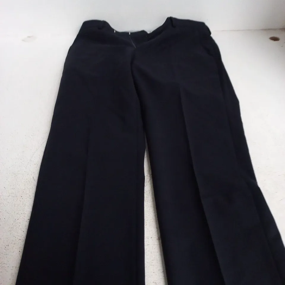 CHARLES TYRWHITT DARK NAVY SLIM-FIT TROUSERS – 30W
