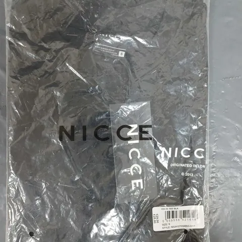 NICCE T-SHIRT IN BLACK SIZE SMALL