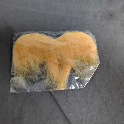 LORAX ORANGE FANCY DRESS JUMPSUIT WITH FAUX FUR  ACCESSORY – COSTUME SET 