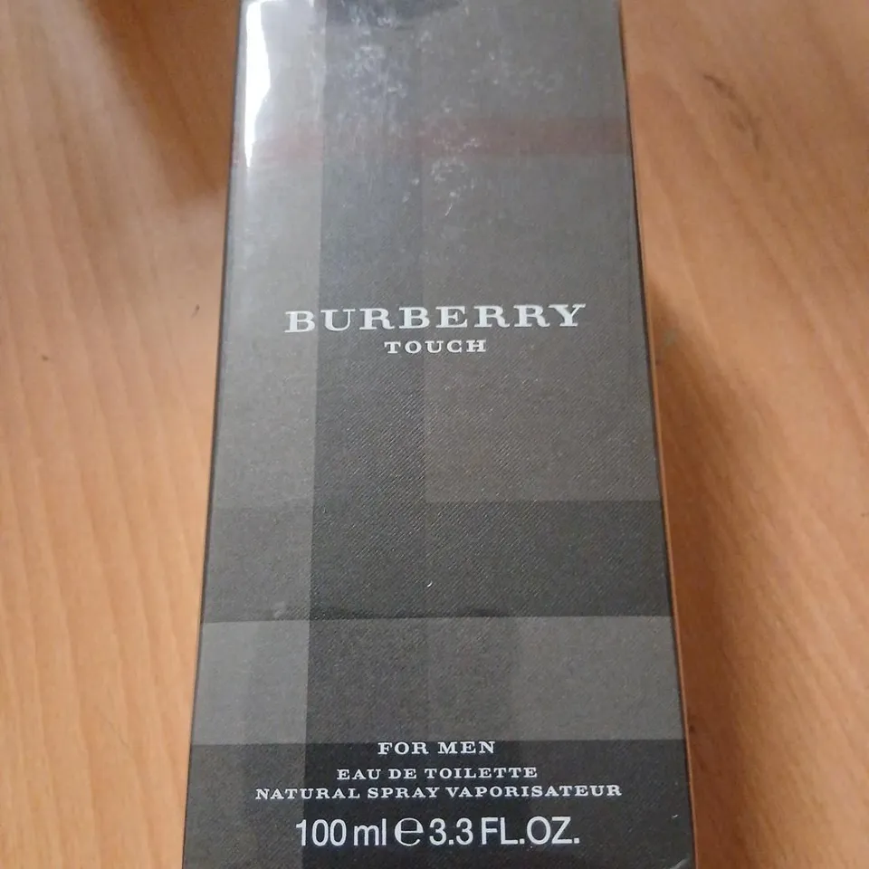 BOXED BURBERRY TOUCH FOR MEN EAU DE TOILETTE 100ML