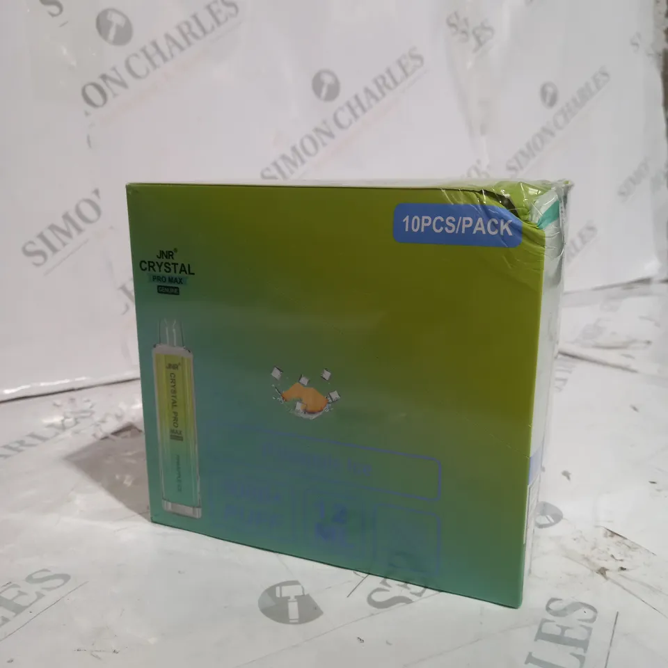 BOX OF 10 SEALED  JNR PINAPPLE ICE VAPES 20% NICOTINE 