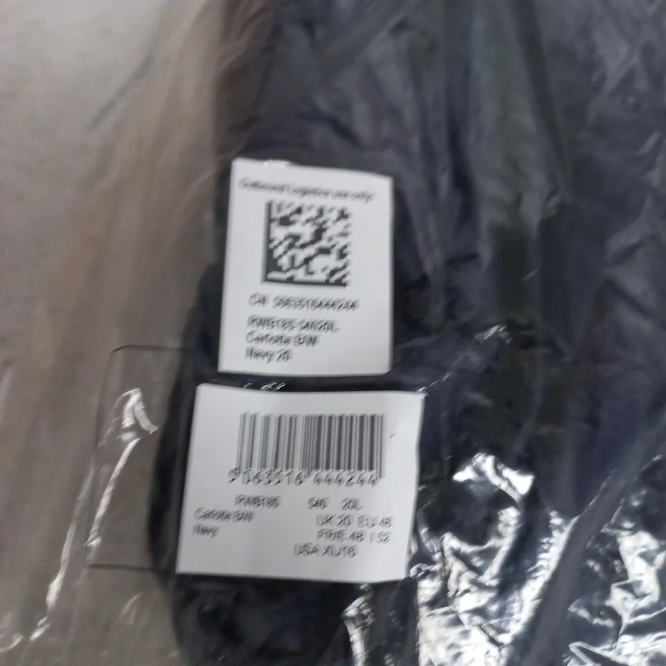 REGATTA GREAT OUTDOORS SHOWERPROOF JACKET – NAVY, UK 20 (EU 48) – WOMEN'S
