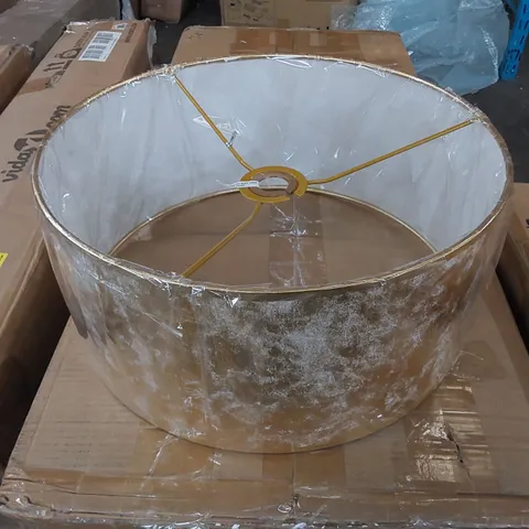 BOXED 18cm H COTTON DRUM LAMP SHADE (1 BOX)