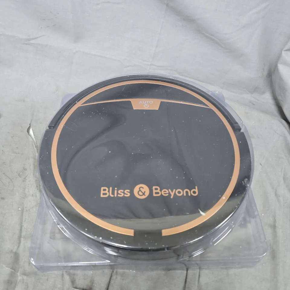 BOXED BLISS & BEYOND ROBOT VACUUM CLEANER