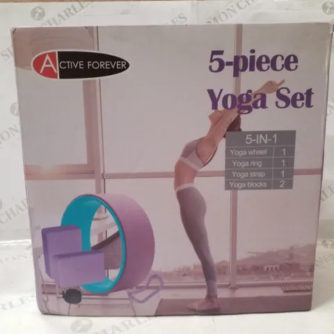 BOXED ACTIVE FOREVER 5-PIECE YOGA SET