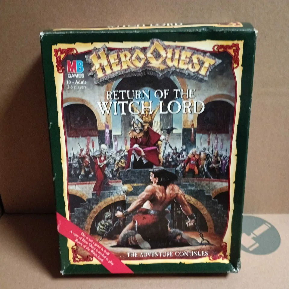 MB GAMES HEROQUEST: RETURN OF THE WITCH LORD