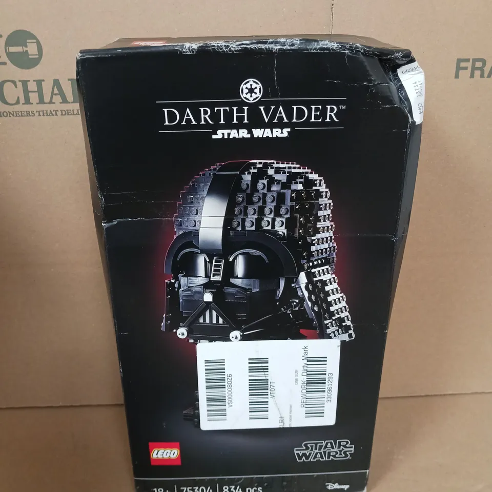 LEGO STAR WARS DARTH VADER HELMET  RRP £69.99