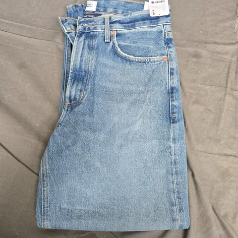 CITIZENS OF HUMANITY MIRO RELAXED JEANS – LIGHT BLUE DENIM, SIZE 27