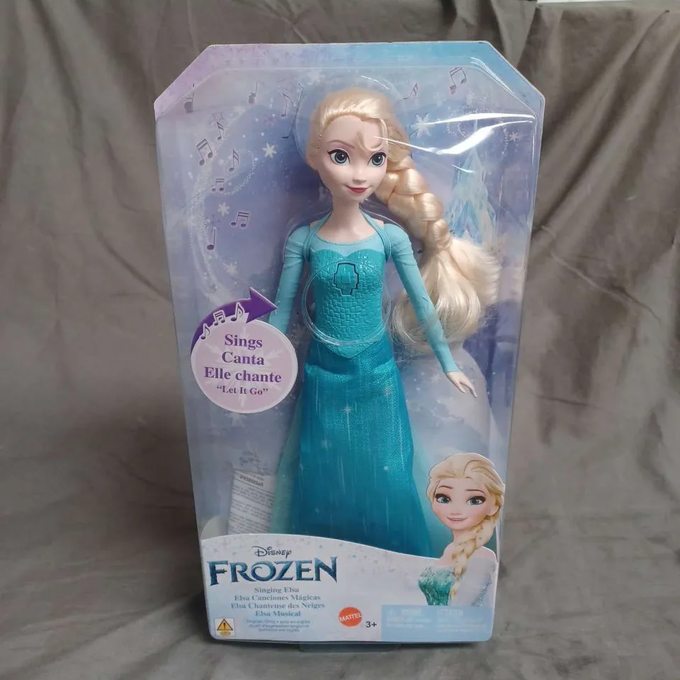 BOXED FROZEN SINGING ELSA DOLL