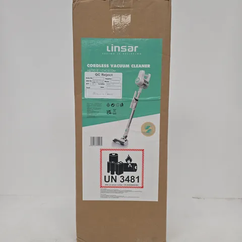 LINSAR CORDLESS VACUUM CLEANER β BOXED