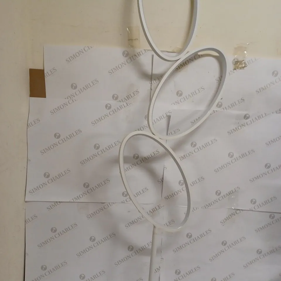 JOHN LEWIS OVALS STACKED FLOOR LAMP 