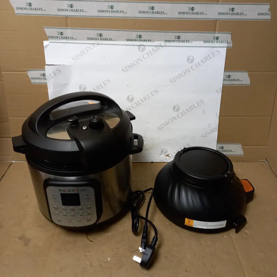 INSTANT POT DUO CRISP AIR FRYER MULTICOOKER