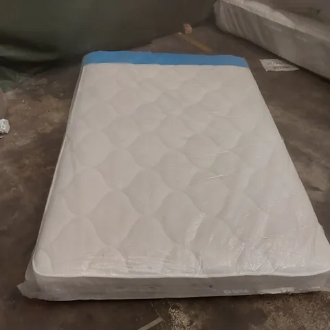 QUALITY BAGGED 120CM AIRSPRUNG MEMORY COMFORT SMALL DOUBLE MATTRESS