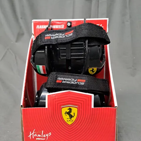 HAMLEYS SCUDERIA FERRARI FLASHING WHEELS
