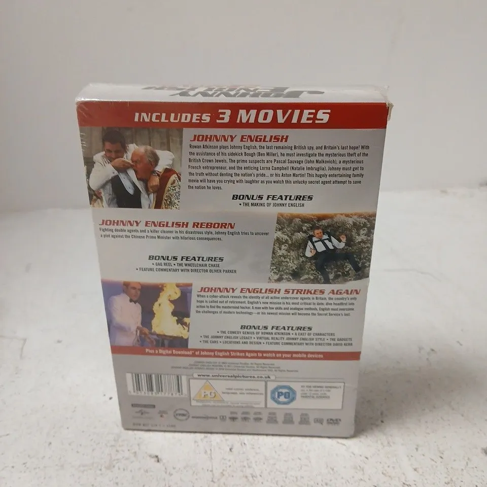 JOHNNY ENGLISH 3 MOVIE COLLECTION DVD BOX SET