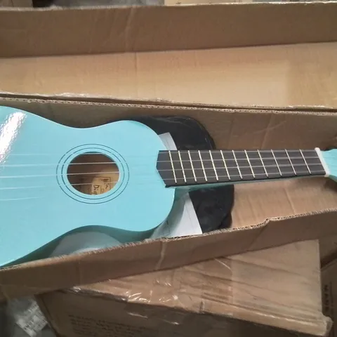 BOXED TURQUOISE UKULELE 