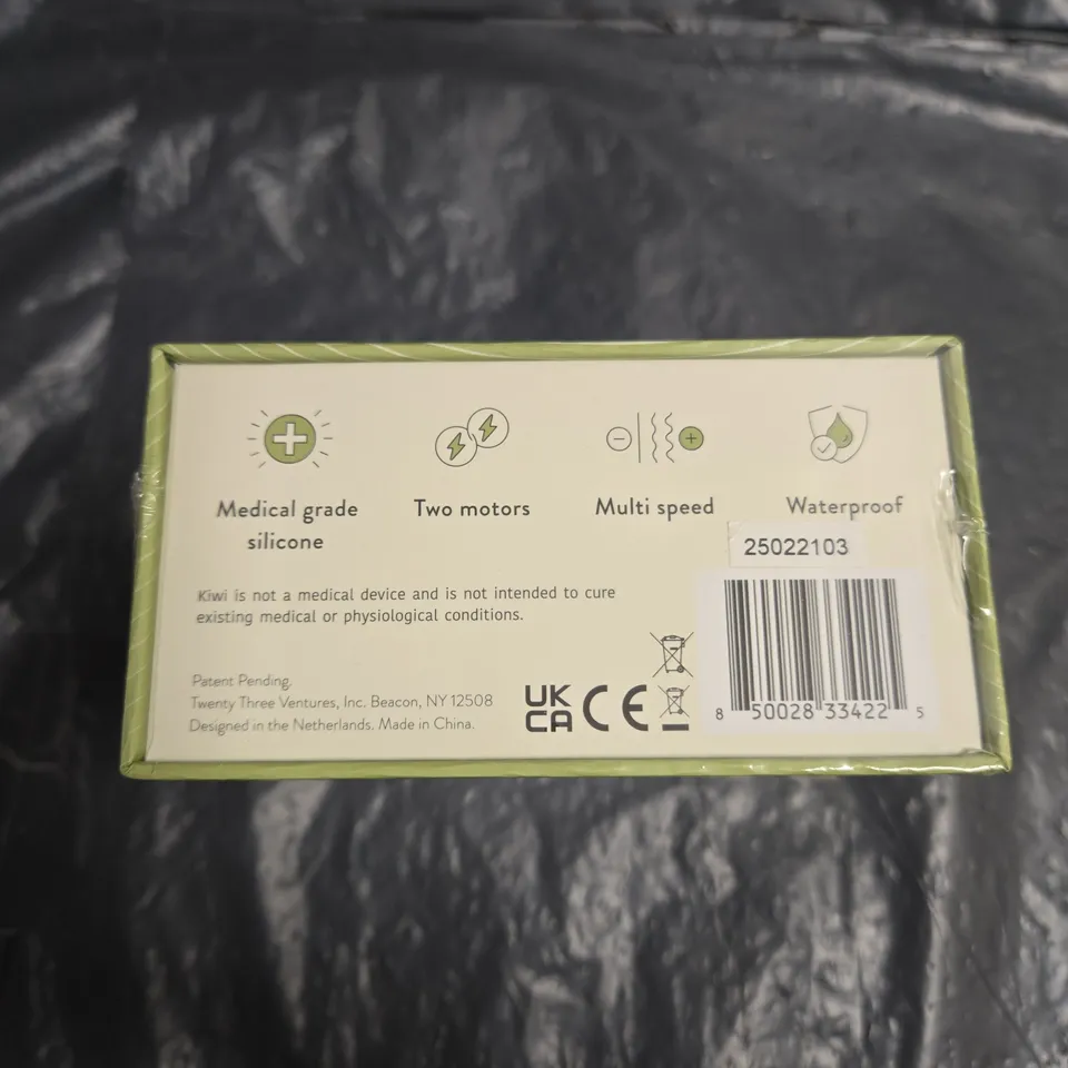 SEALED THE PELVIC PEOPLE KIWI VIBRATING PELVIC RELAXATION DEVICE – MEDICAL GRADE SILICONE