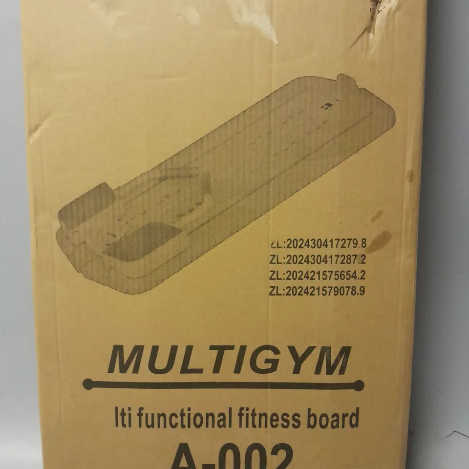 BOXED MULTIFUNCTION FUNCTIONAL FITNESS BOARD A-002 IN BLACK