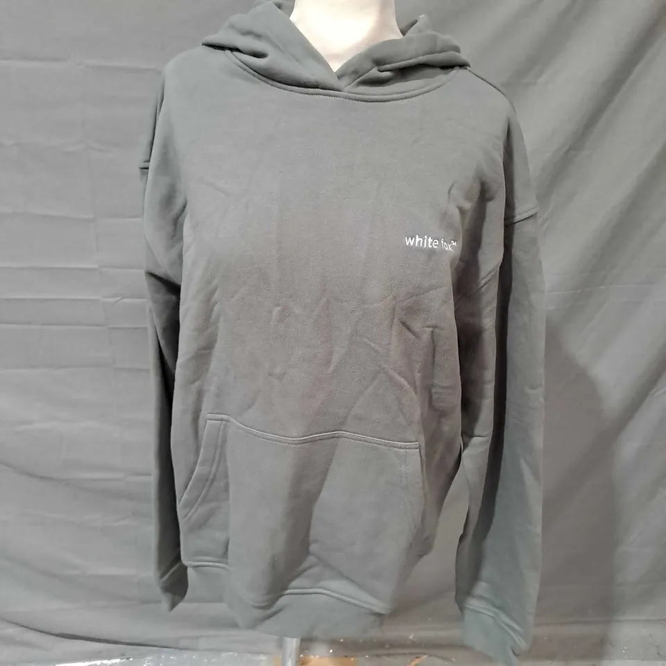 WHITE FOX DO WHAT IT TAKES HOODIE IN SLATE SIZE L/XL